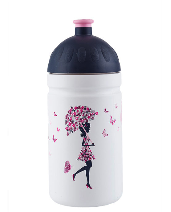 Zdravá lahev® Dívka s deštníkem 0,5l
